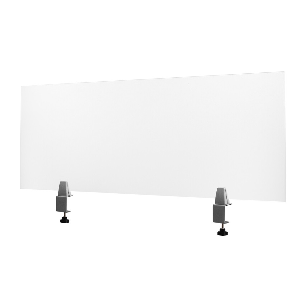 Desk Divider 47*18" Desk Privacy Panel Panels Desktop Partition Anthracite Gray
