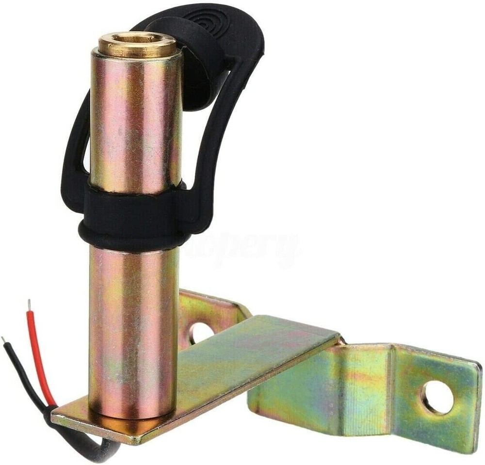 1x Led Rotating Amber Beacon Flexible Din Pole Thread Mount Warning Lights #C