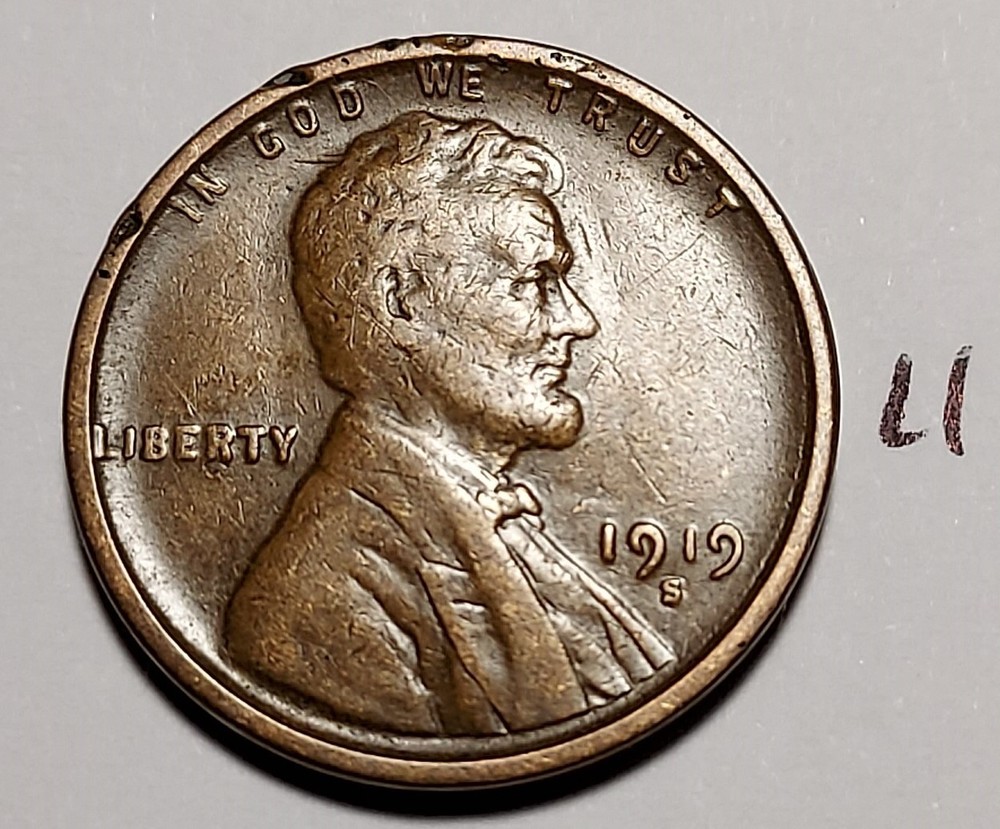 1919-S Lincoln Wheat Cent #11
