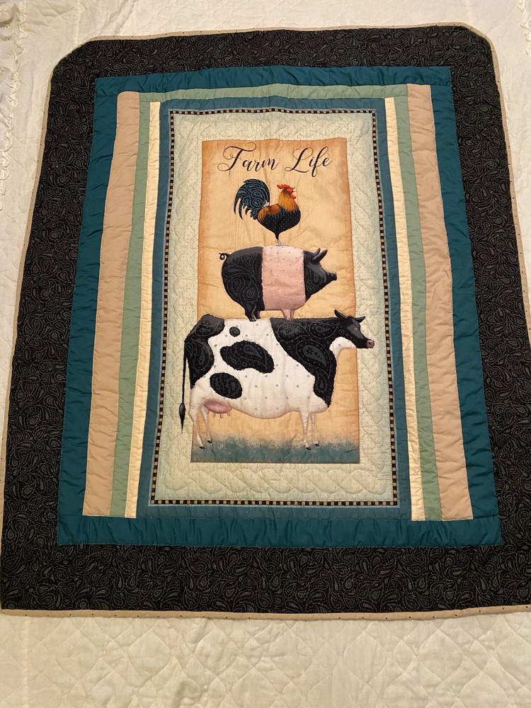 Handmade Farm Life Quilt