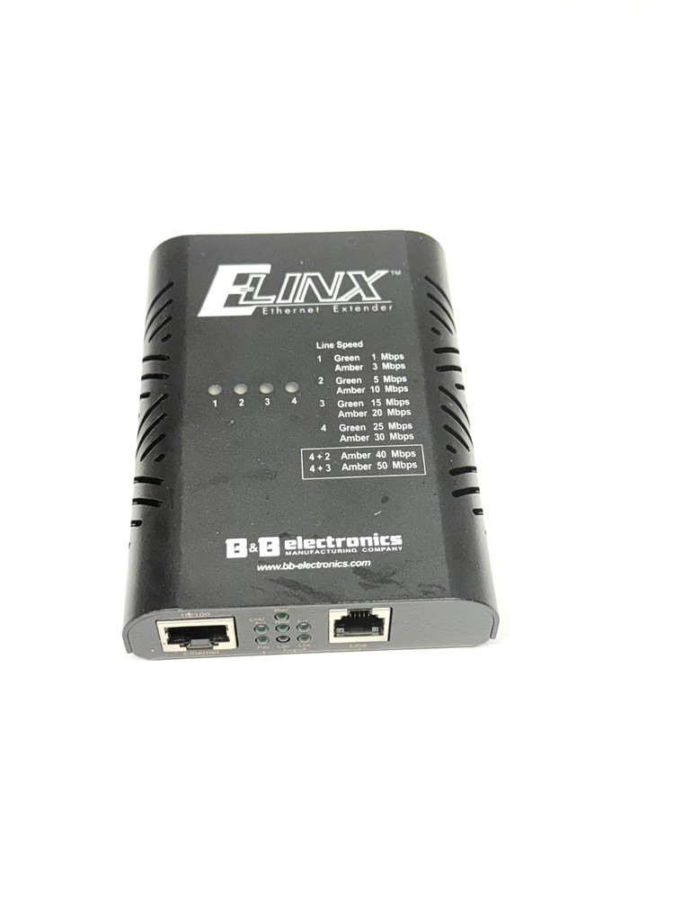 ELinx E-linx Ethernet Extender BB Electronics EIS-EXTEND Copper 10/100TX Network