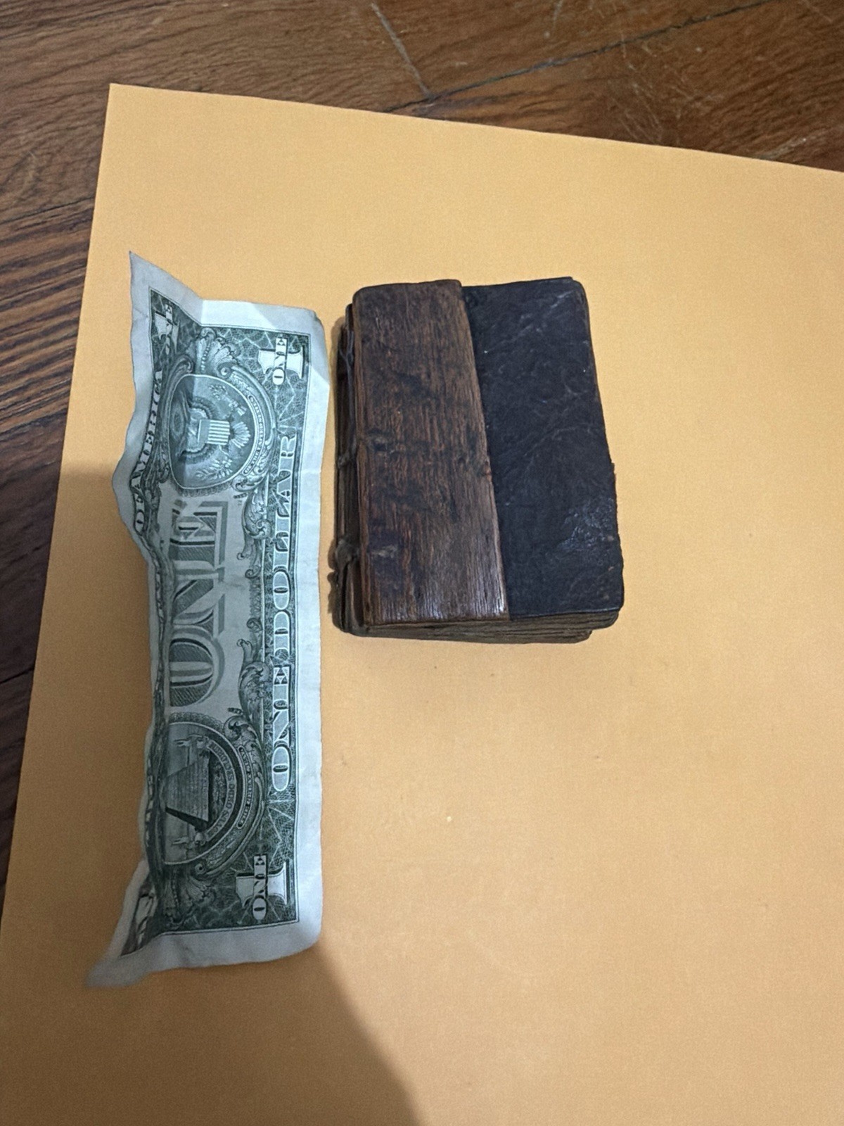 Antique Mini Ethiopian Bible – Ge’ez Script on Vellum Hand-written