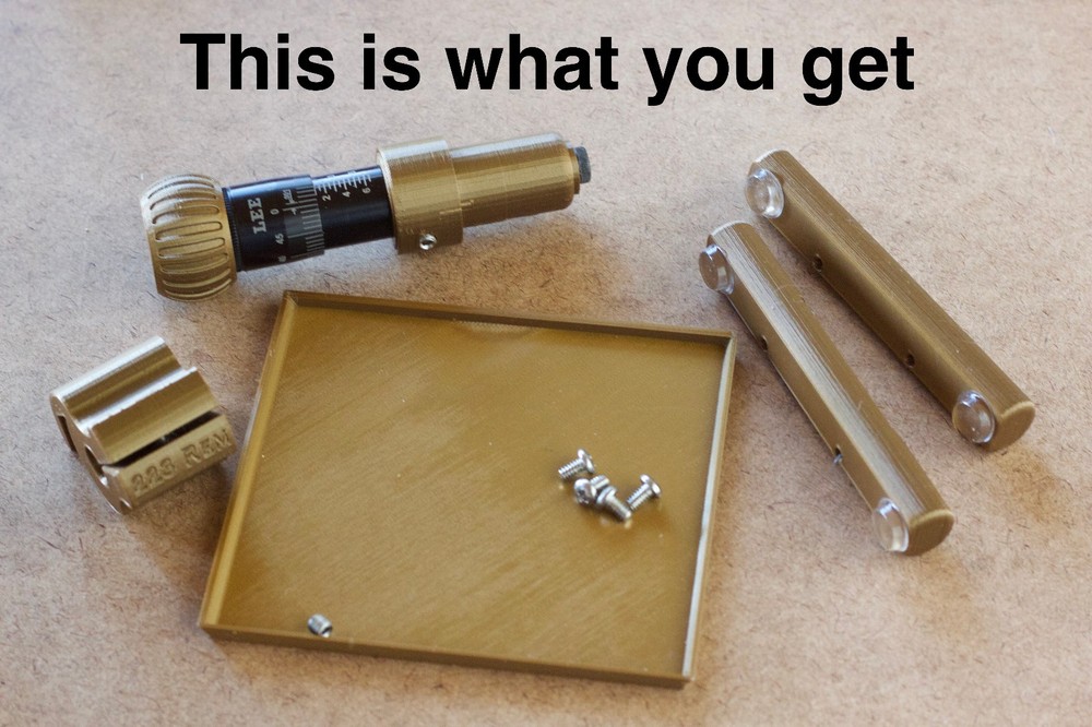 Upgrade for Forster Case Trimmer with Lee Micrometer