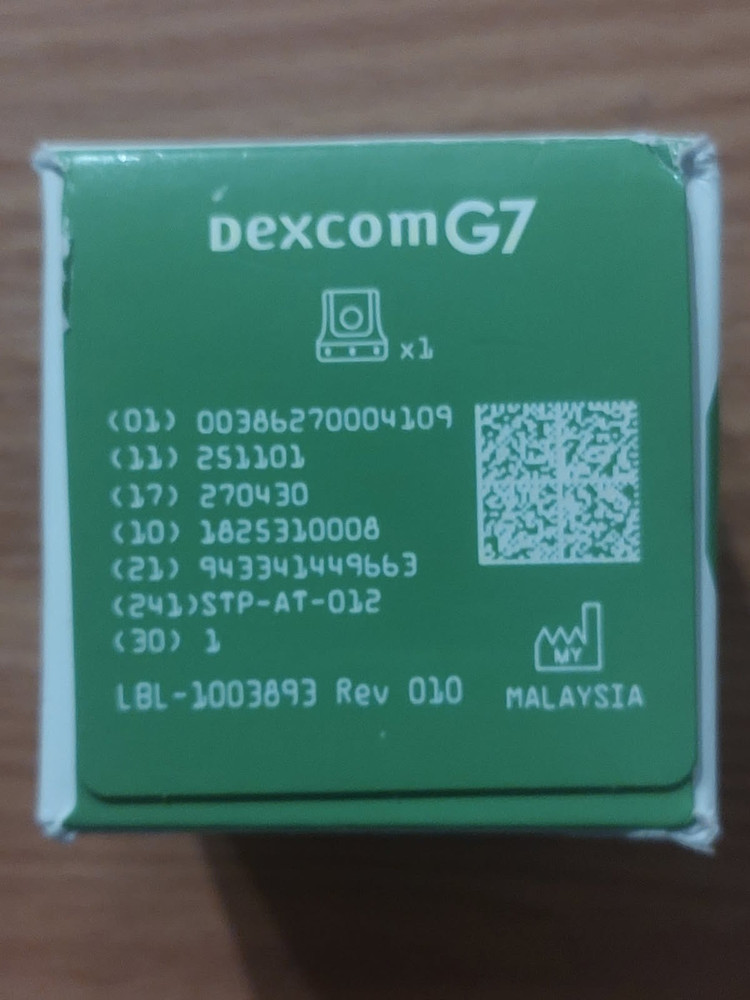 G7 Sensor (expiration 04/30/2027)