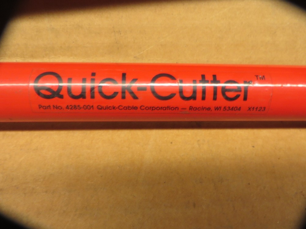 quick cutter 250 CABLE WIRE CUTTER QUICK CABLE CORP # 4285-001 22"