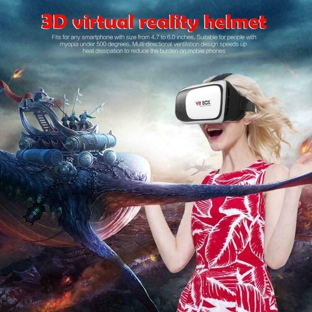 3D Virtual Reality VR Glasses Goggles