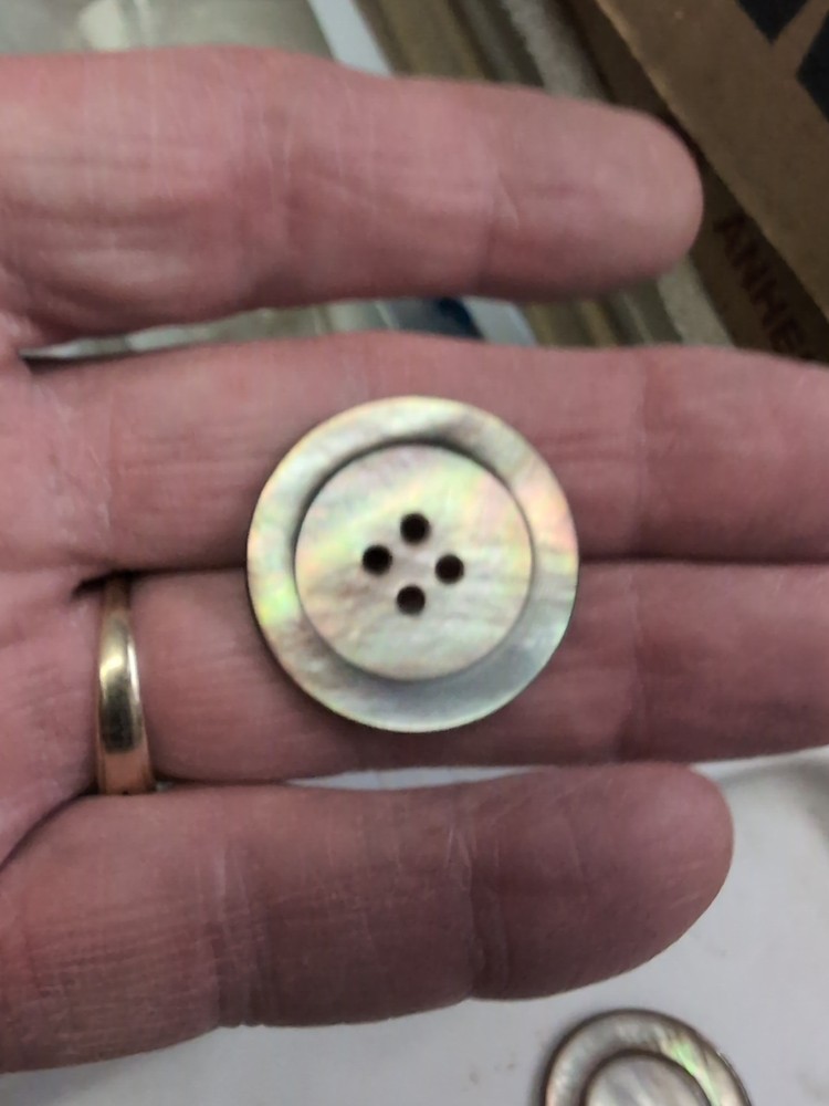 (10) Ablone Shell Buttons