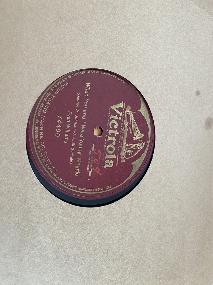 1904 victor talking machine records