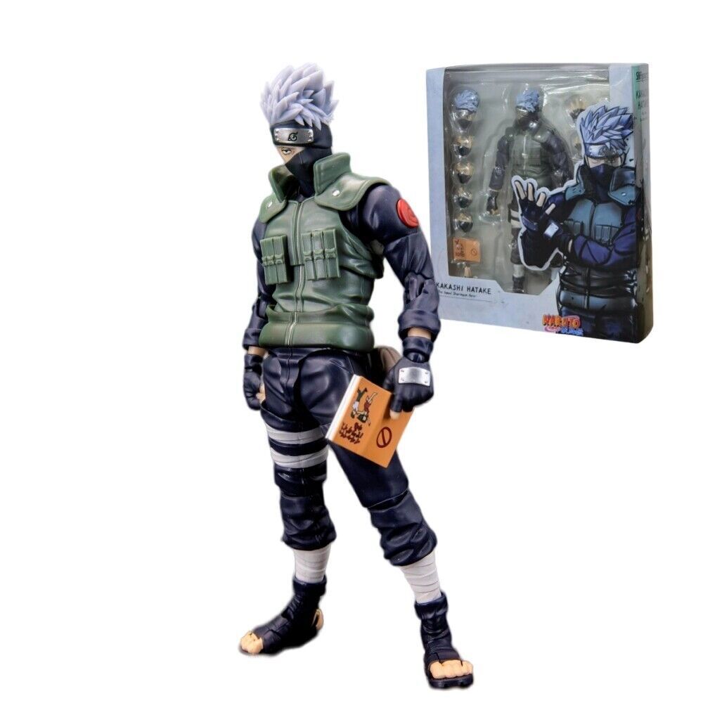NEW SHF Ninja Figure Hatake Kakashi 6" Action Figure WITH BOX SET