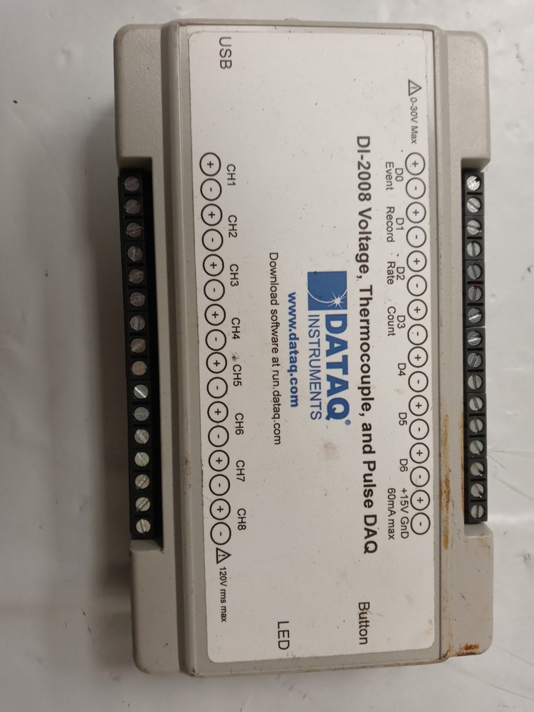 DATAQ DI-2008 Voltage Thermocouple