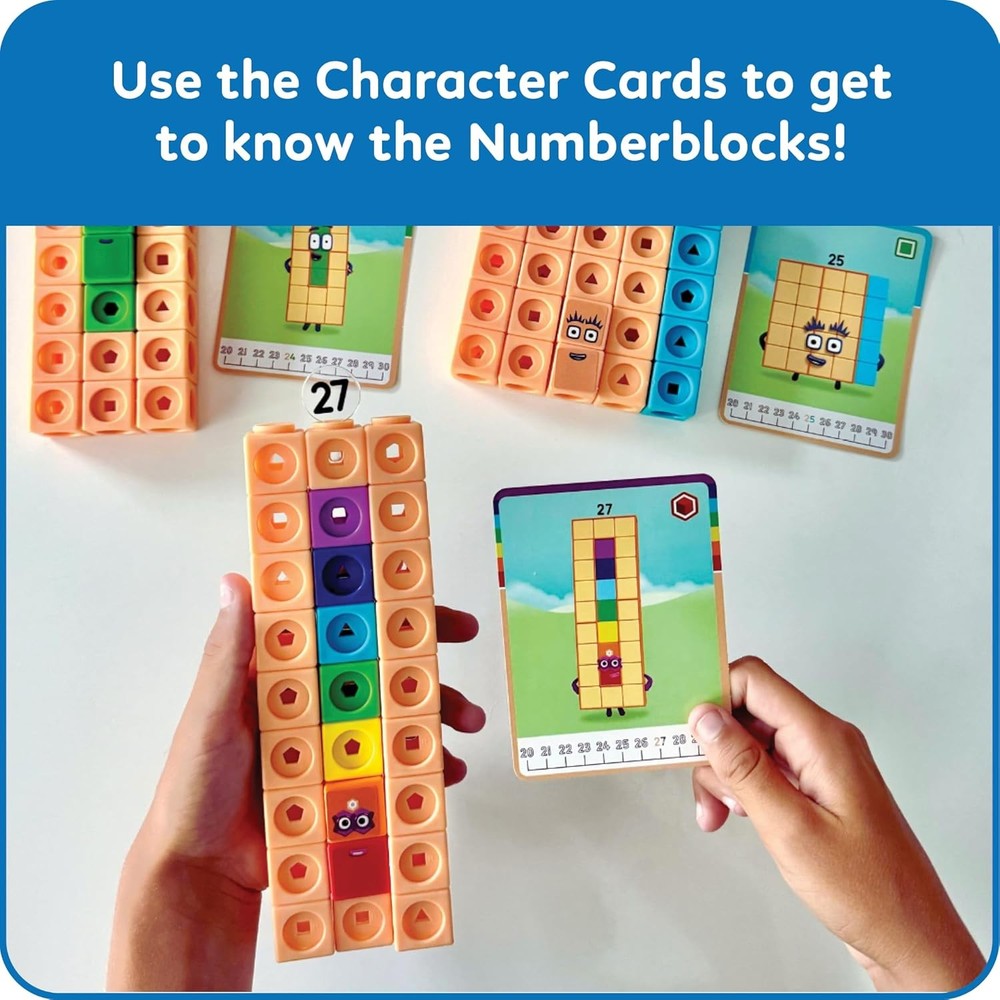 Cubes Numberblocks 21-30 Activity Set, 20 Preschool Learning