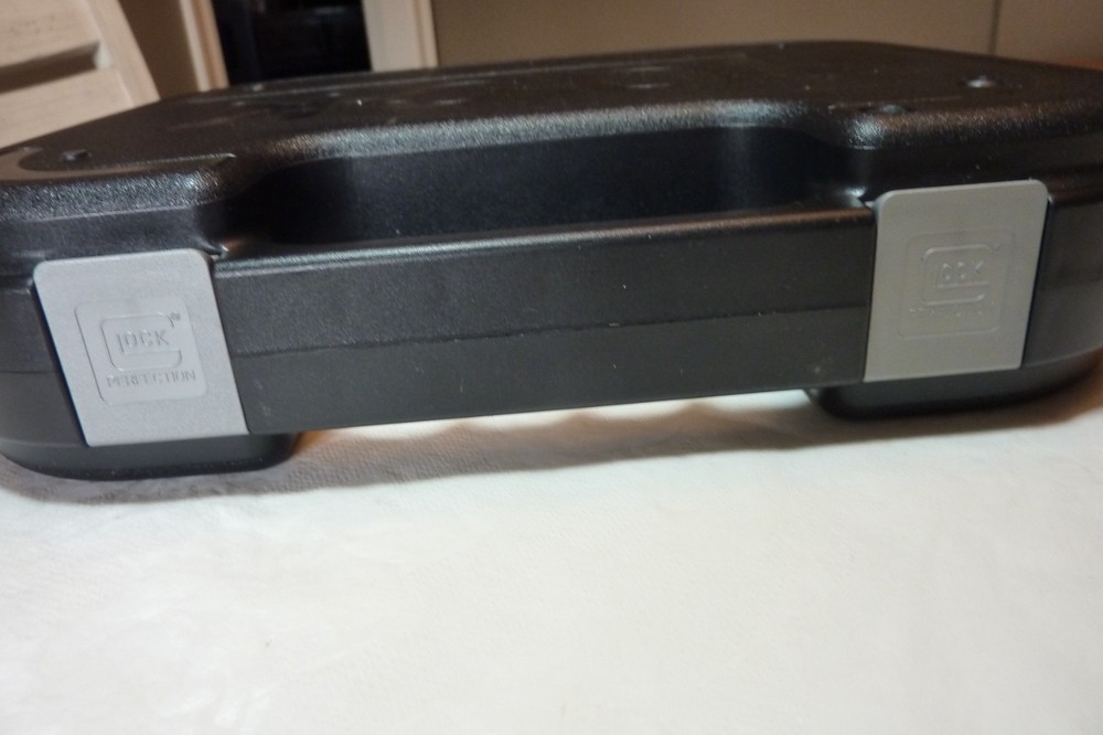 Glock OEM Pistol Case With Logo and Eggshell Foam Black
