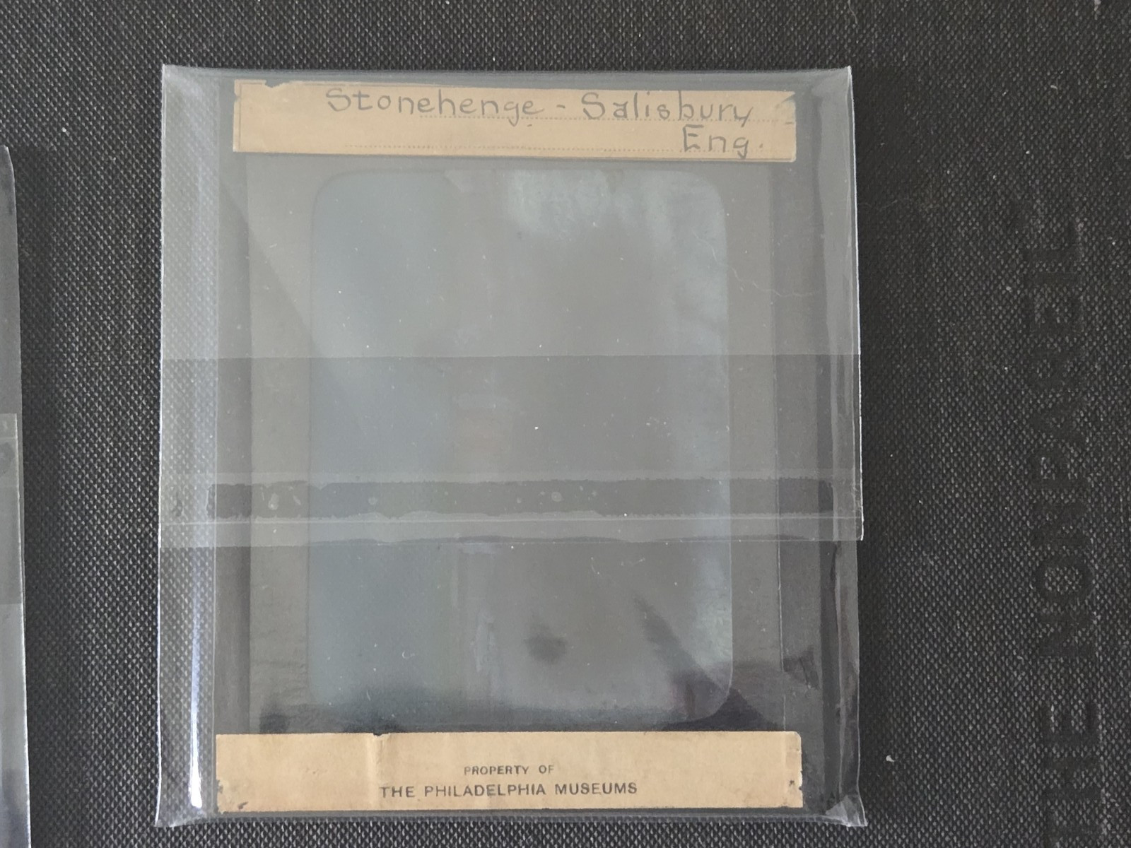 5 Antique Stonehenge Magic Lantern Slides - GWW Photographer - Glass Slides