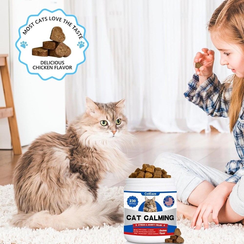 Calming Chews for Cats - 230ct - Chicken