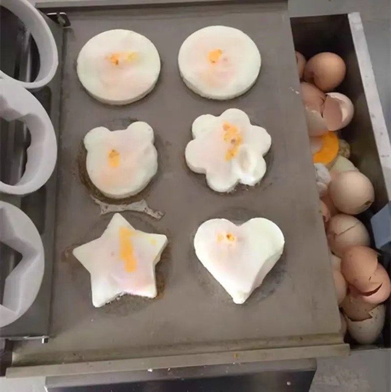 High Quality Multi Functional Egg Frying Machine Industrial Fried Egg Machines E