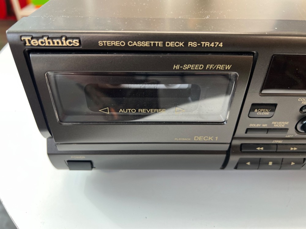 Technics RS-TR373 Double Stereo Cassette Deck HX PRO