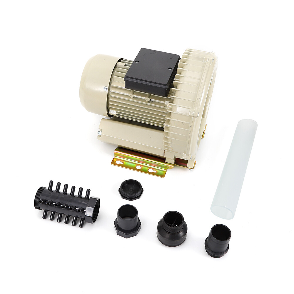 Air Pump Blower Oxygen Aerator Aquarium Fish Tank Pond Aquaculture 370W 110V New