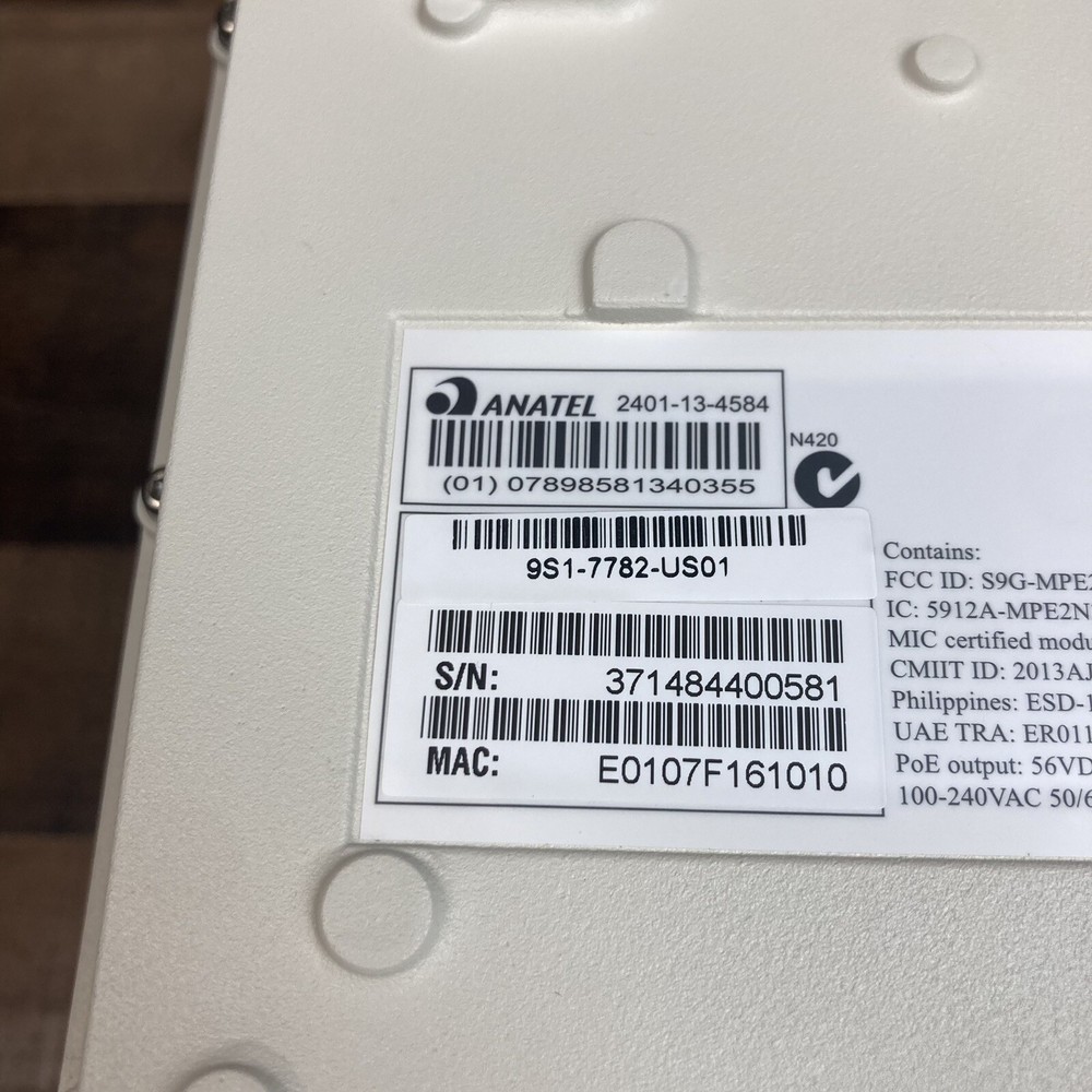 Ruckus ZoneFlex 7782 Access Point 901-7782-US01 Wireless -Open Box