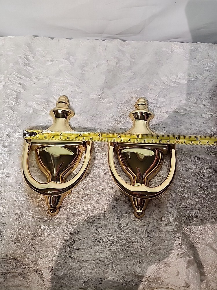 BALDWIN?-Polished Brass DOOR KNOCKER
