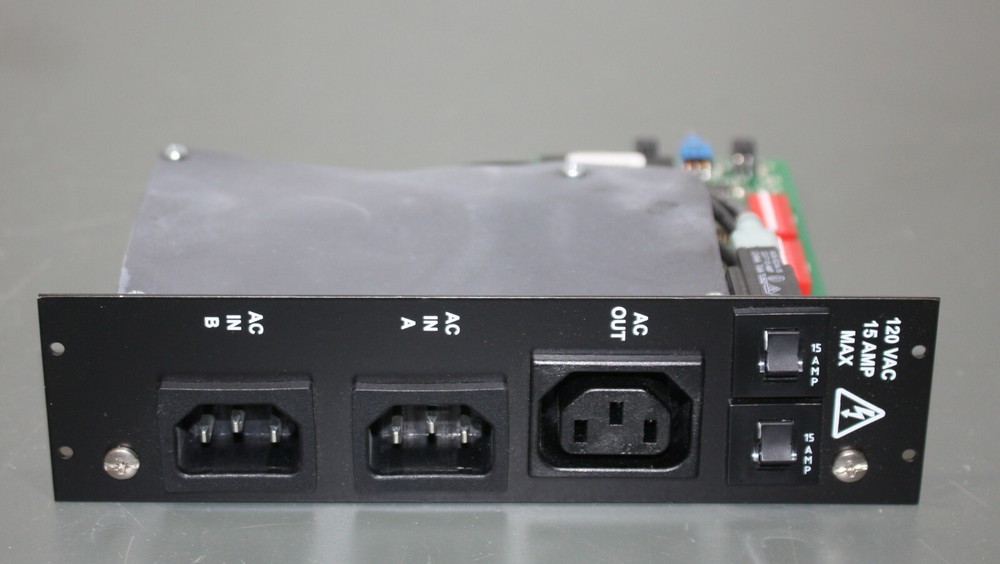 Black Box Pro Switching System Plus SM973A, 120V Power A/B Switch Card, Module