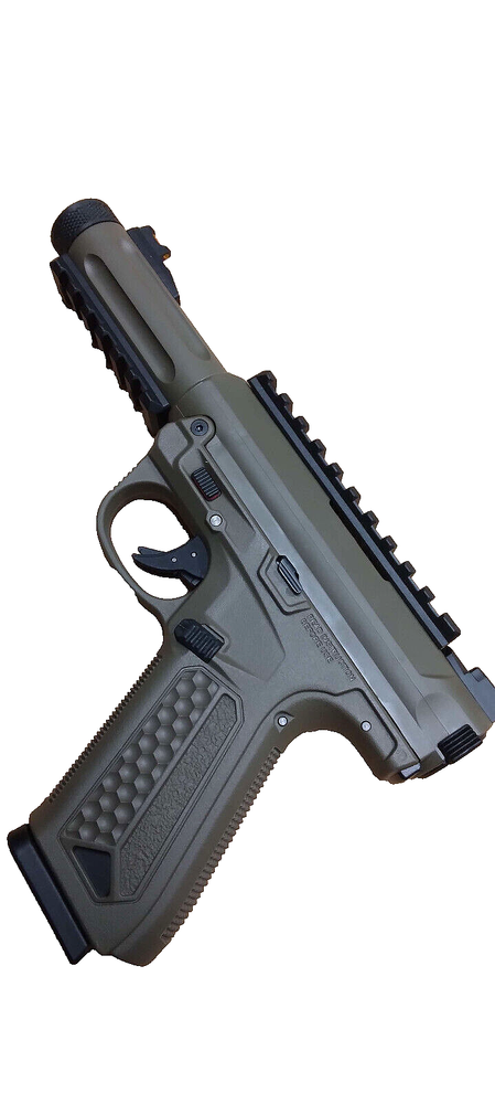 Airsoft AAP-01 Pistol Replacement Black Muzzle Cap (Two Pack)