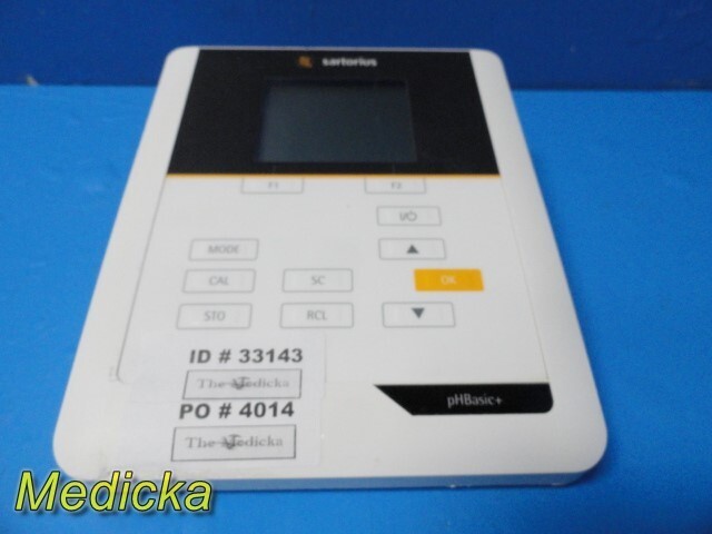 Sartorius Model PhBasic+ Benchtop Ph Meter ~ 33143