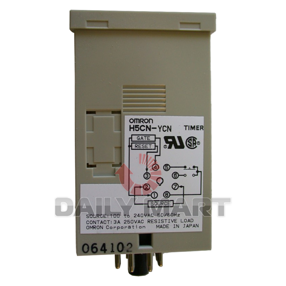 New In Box OMRON H5CN-YCN Timer 12–48VDC