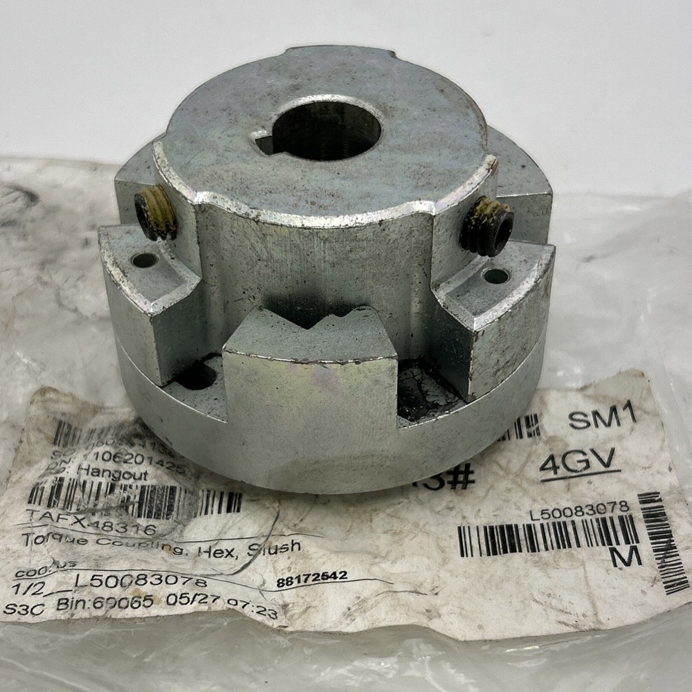 NOS Taylor X48316 Torque Coupling, Hex, Slush
