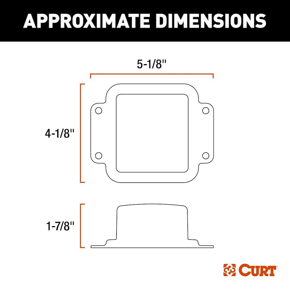 CURT 51200 Echo ™ BRAKE CONTROLLER