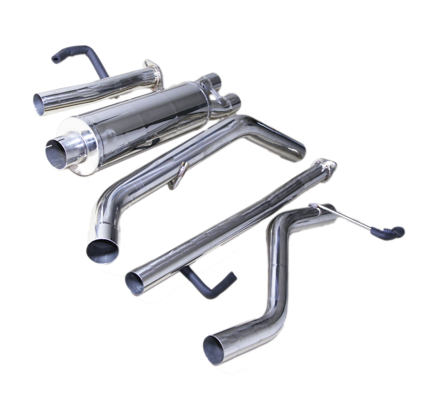 3"SS Catback Exhaust fit 2009-2021 Toyota Tundra Crew Cab 4.6L 5.7L V8 NO Tip