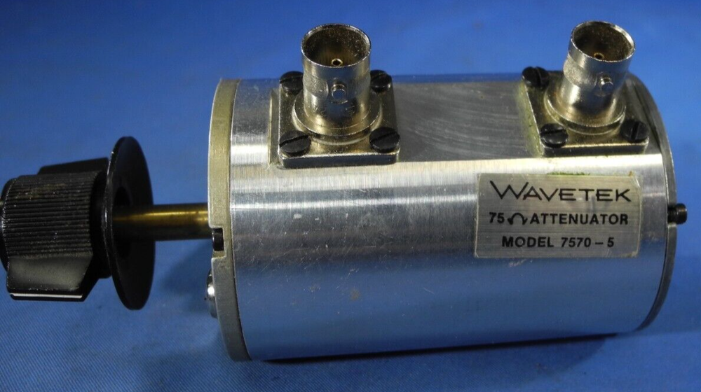 WAVETEK Model 7570-5 - 75 Ohm Step Attenuator (Free & Fast Shipping!)