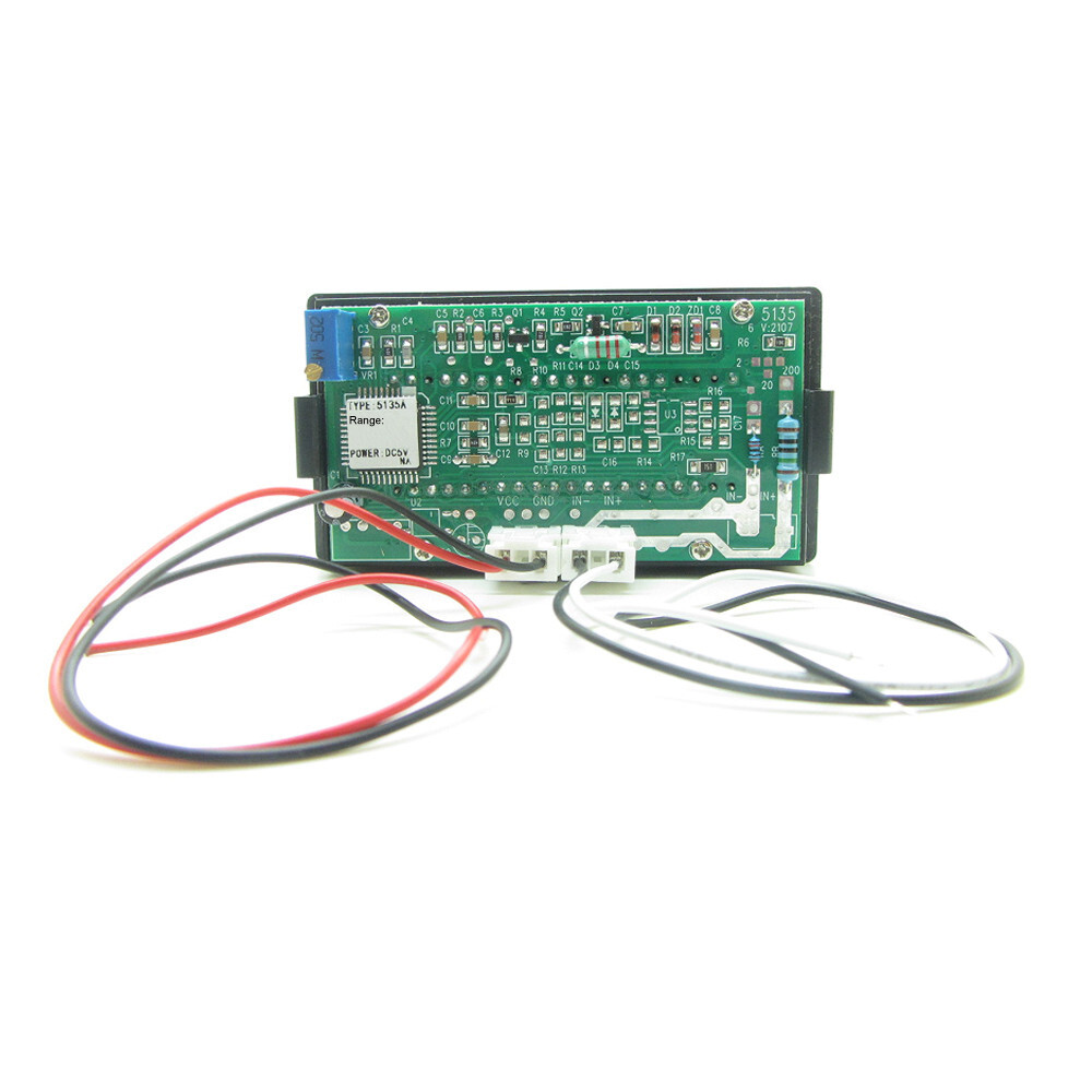 DC 20A Red LED Digital AMP Ammeter Panel Digit Current Meter 0-20A DC + Shunt