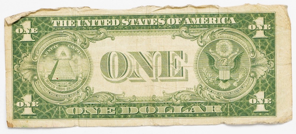1935 A $1 Silver Certificate Short Snorter