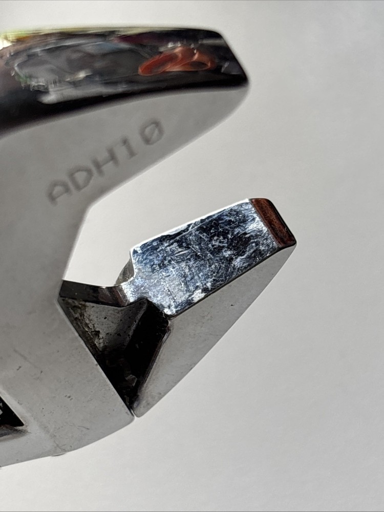 SNAP-ON 10” FLANK DRIVE PLUS ADJUSTABLE WRENCH ADH10 🇺🇸 NICE!