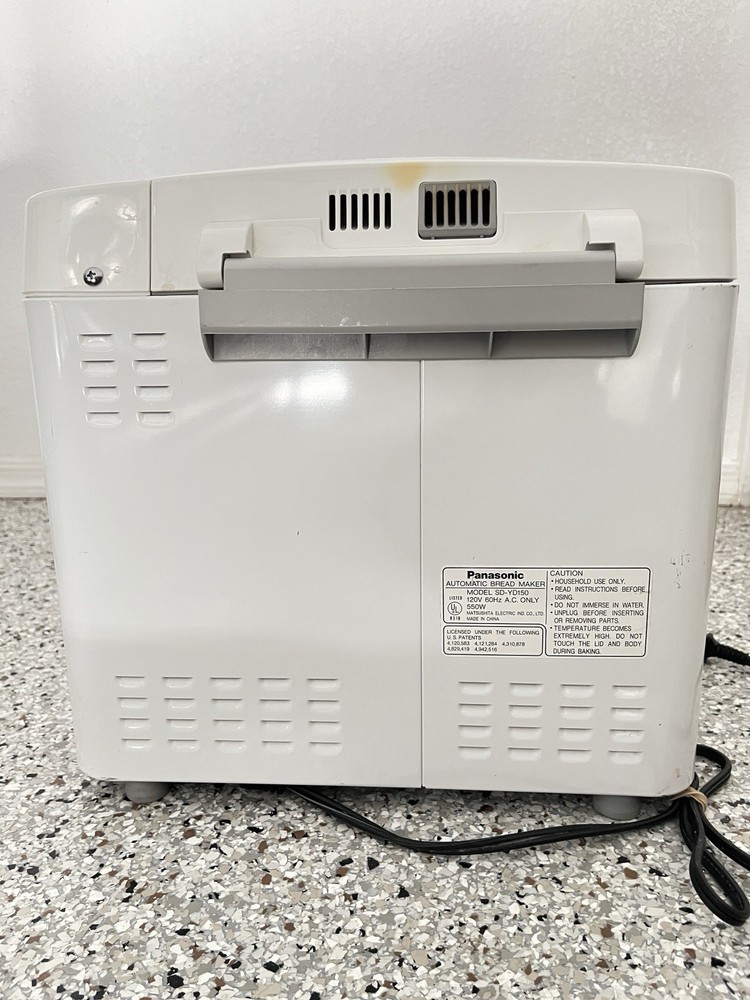 Panasonic SD-YD150 Bread Maker Machine Yeast Dispenser Tested