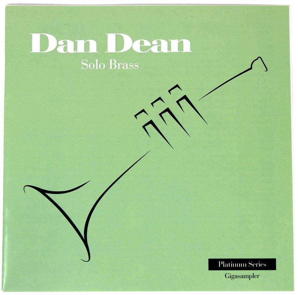 Dan Dean Solo Brass Gigasampler Format Sound Library/Sampling 10 CD Set