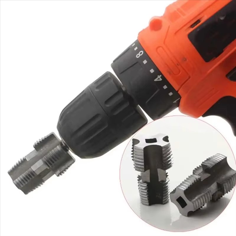 4 Points 6 Points Water Pipe Internal Thread Opener PVC Plastic Pipe Thread Tap
