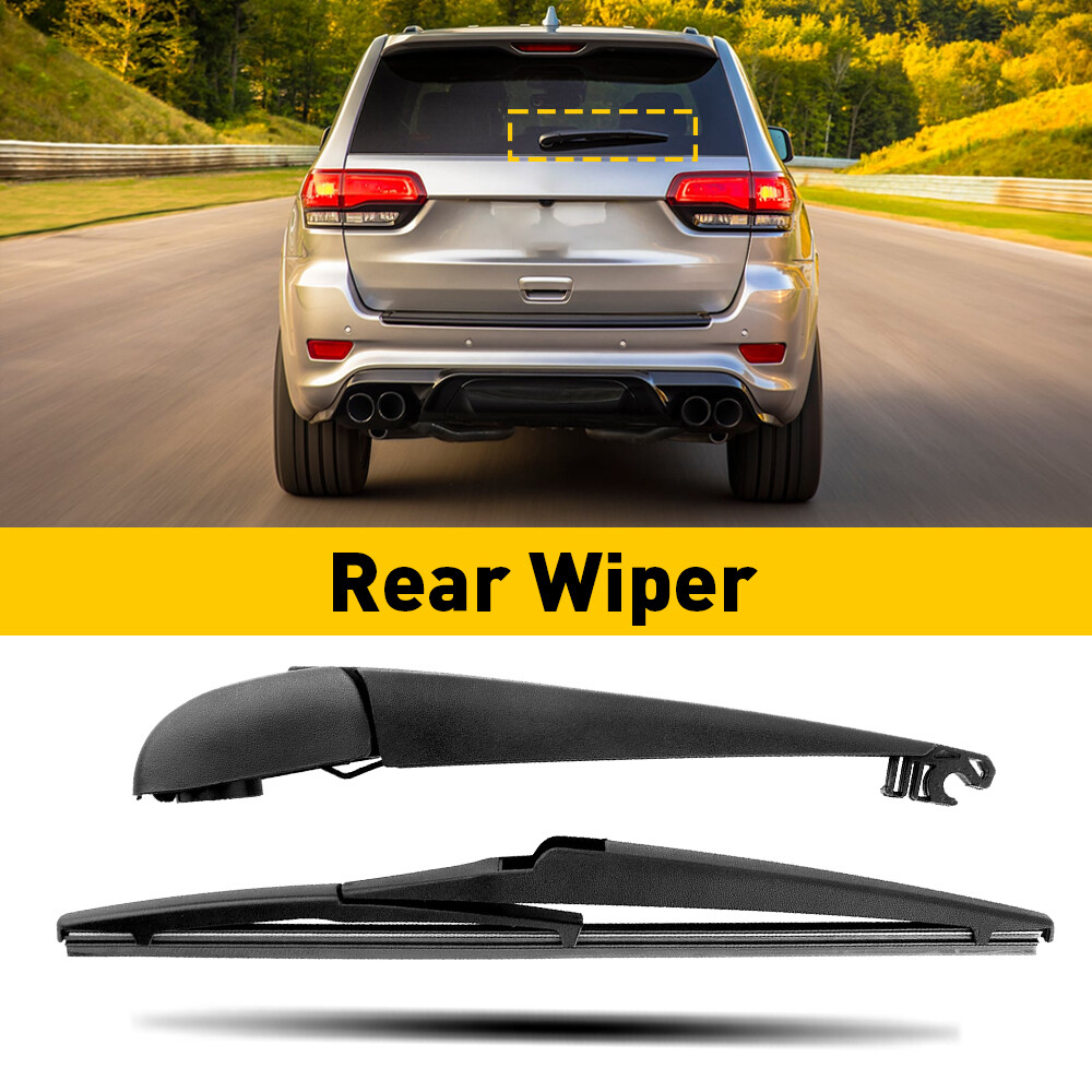 Rear Windshield Back Wiper Arm Blade Set For 2011 2012-2017 Jeep Grand Cherokee