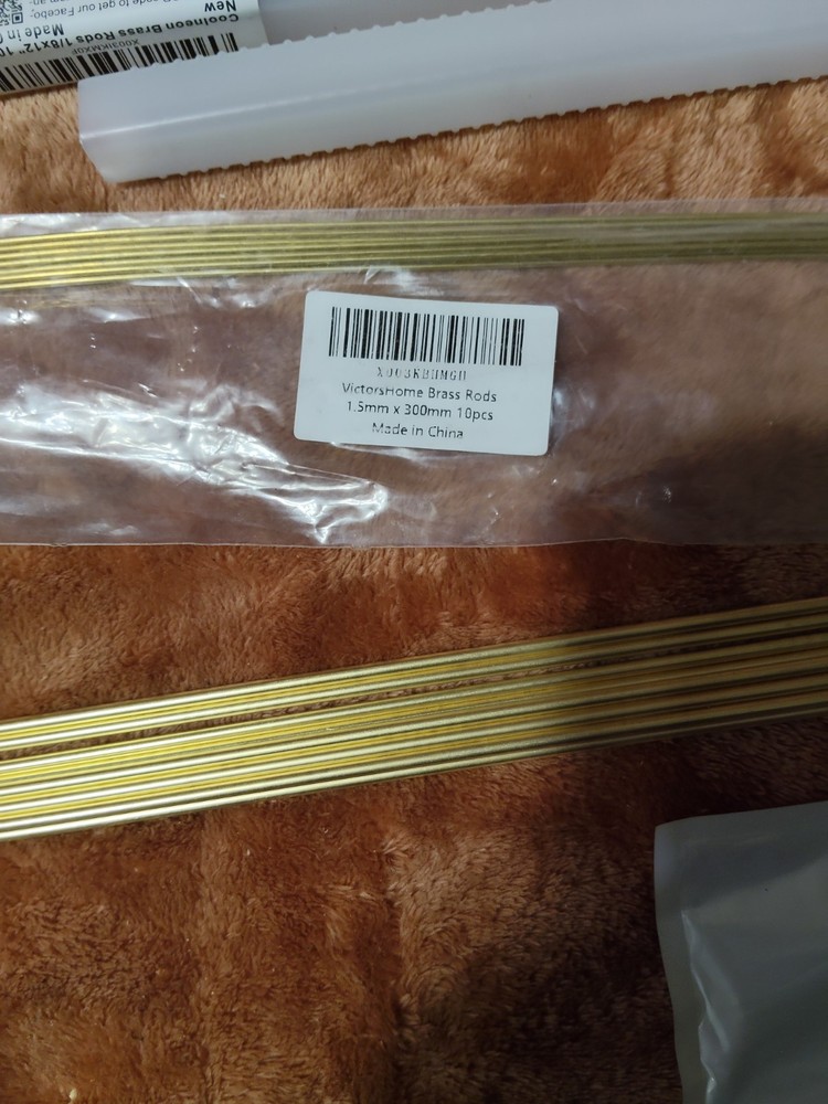 K&S Precision Metals Brass Assortment - Rods, Strips, & Sheets