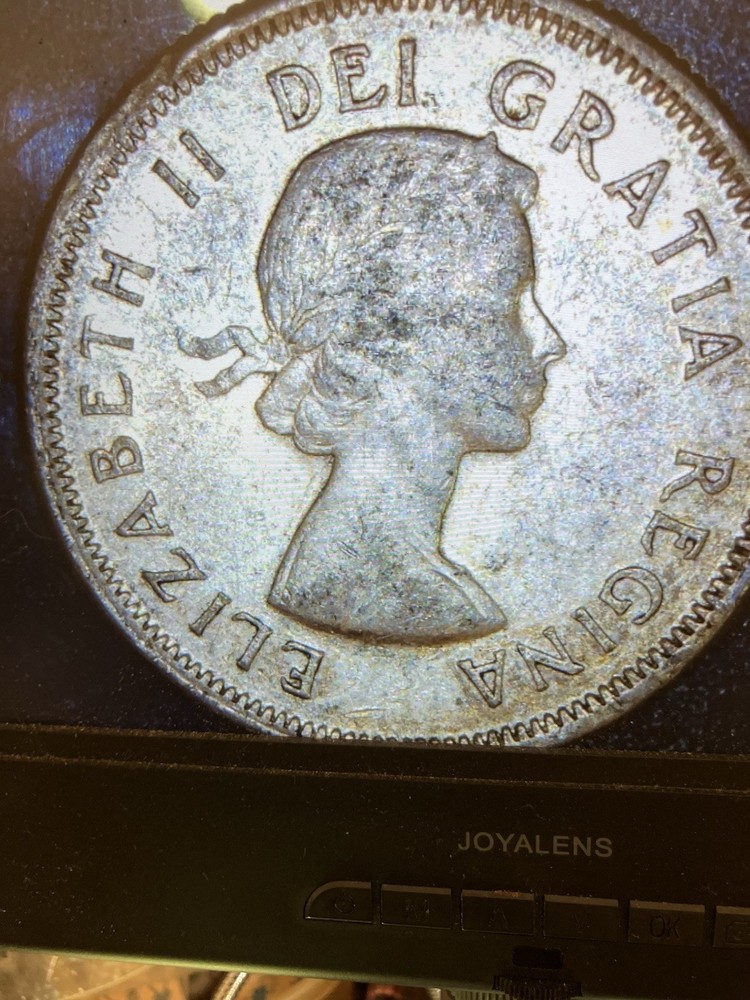 CANADA 25 CENTS 1963 SILVER