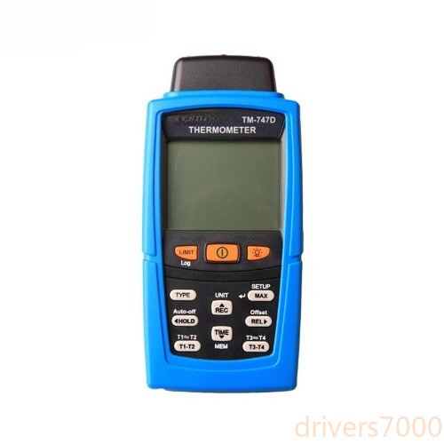 TM-747D Four-channel Pyrometer Contact Pyrometer High Temperature K Type