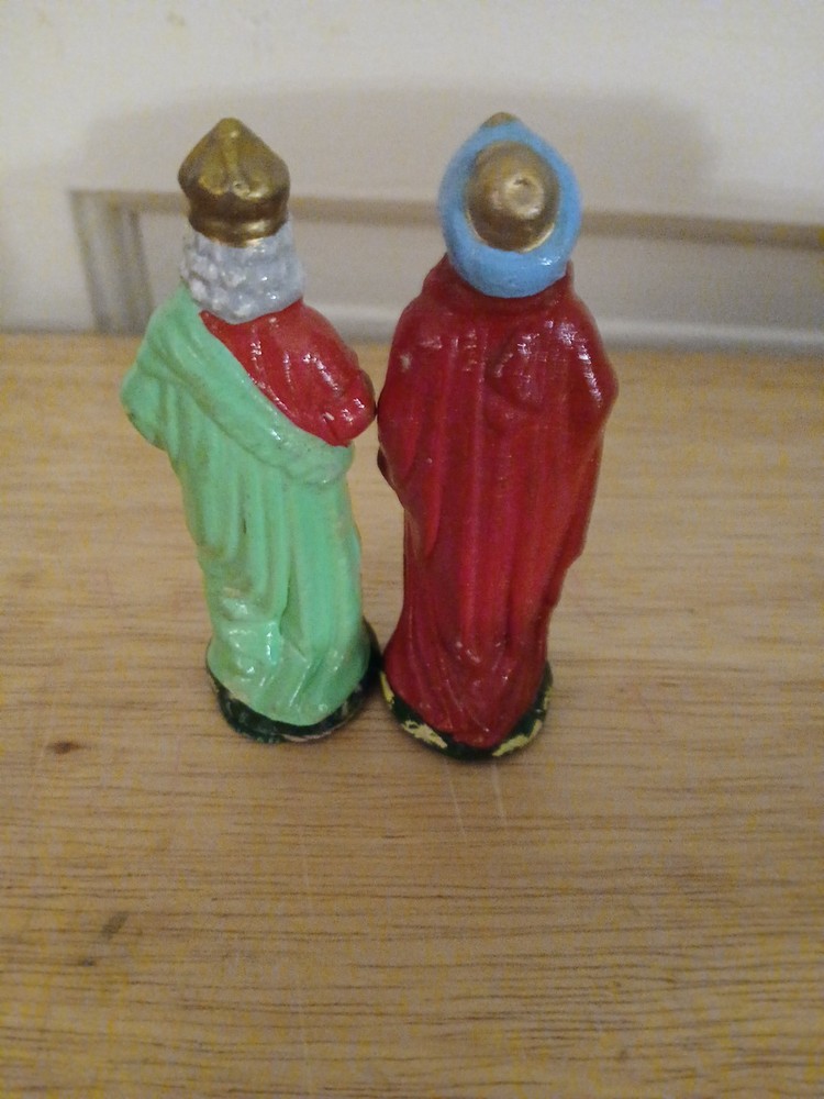 Vtg Wiseman Statues
