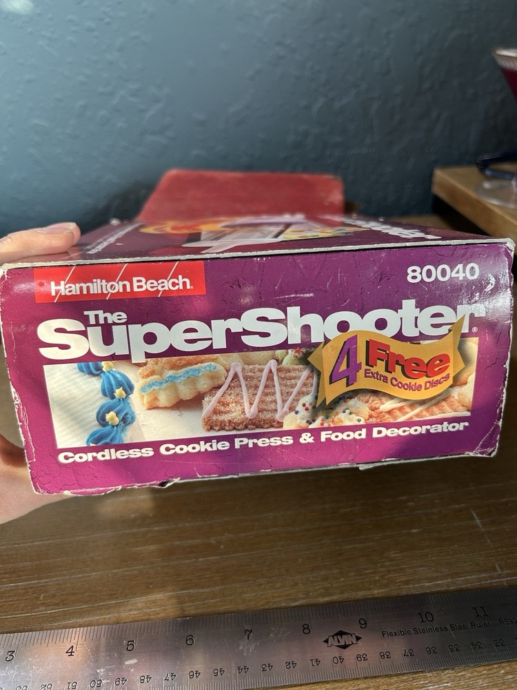 Hamilton Beach The Super Shooter Replacement Cookie Press MSG Metal Disks