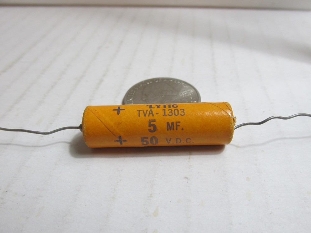 Sprague capacitor Atom Lytic Free Shipping