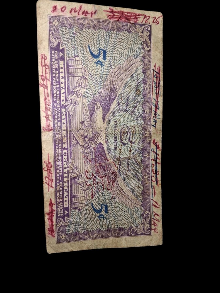 5 Cent Military Payment