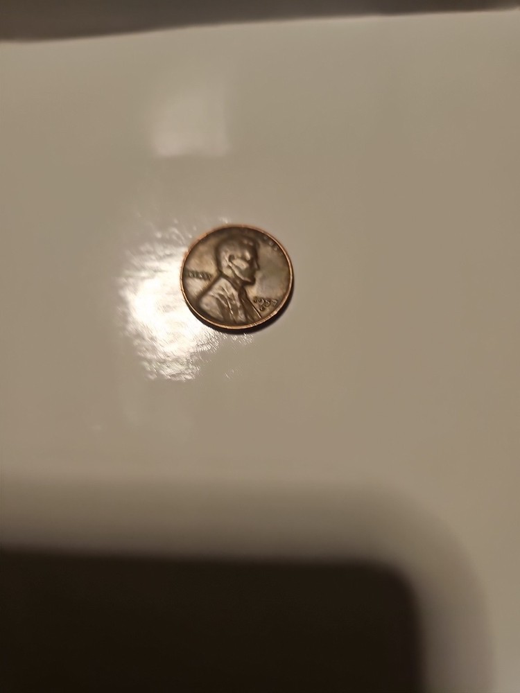 1957-D 1C RD Lincoln Cent