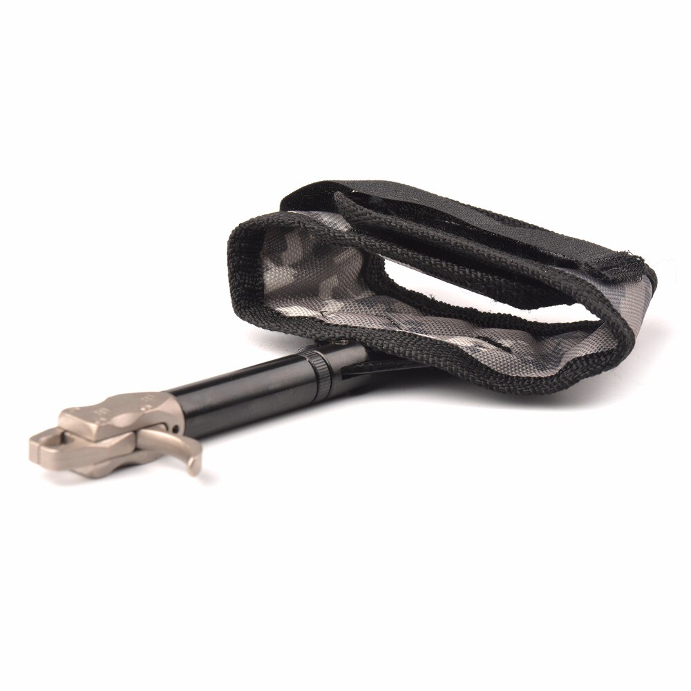 360° Adjust Wrist Strap Camo Compound Bow Release for Left Right Handed Archery