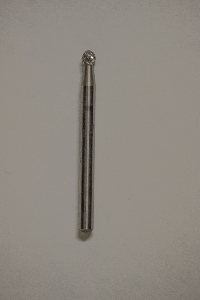 SD42D Ball Shape SOLID Carbide Burr Bur Cutting Tool Die Grinder Bit 1/8"