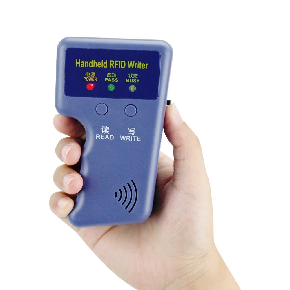 Handheld RFID Card Copier ID Key Reader Writer 125KHz