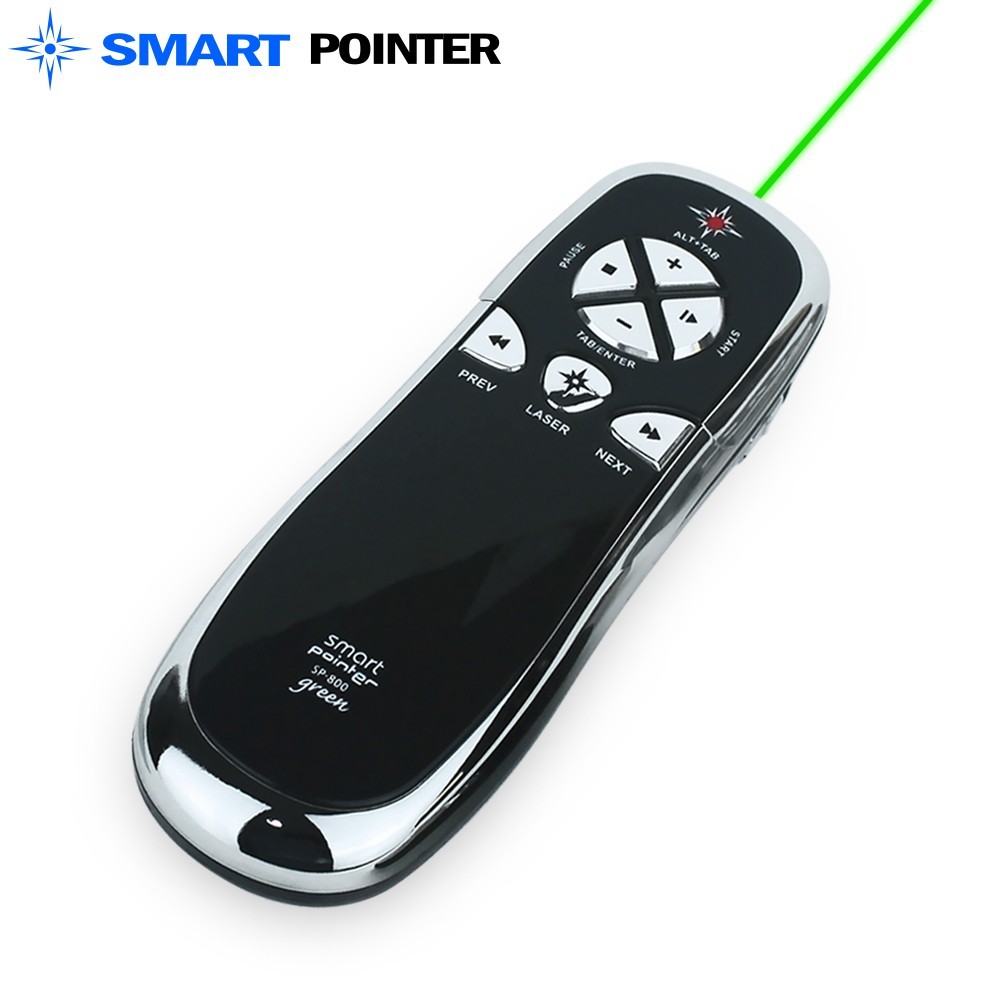 Satechi Wireless Green Laser Remote Pointer Presentation Controller up to 100ft